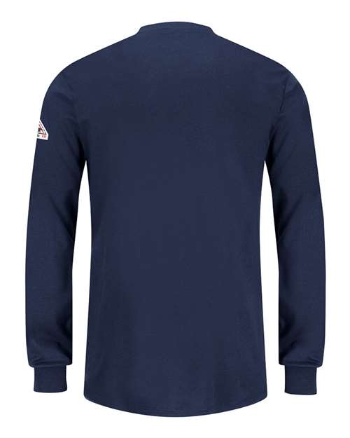 Bulwark Women's Long Sleeve Tagless Henley Shirt thumbnail 3
