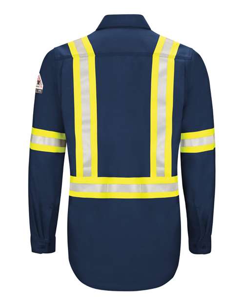 Bulwark Men's Tall iQ Series® Endurance Enhanced-Vis Work Shirt thumbnail 3
