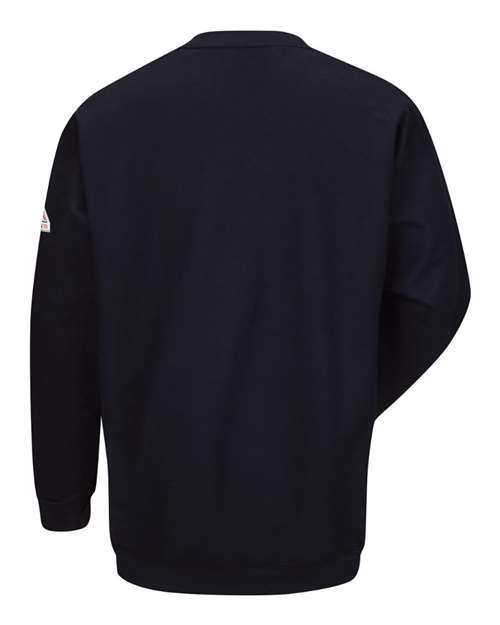 Bulwark Men's Tall Flame Resistant Crewneck Sweatshirt thumbnail 3
