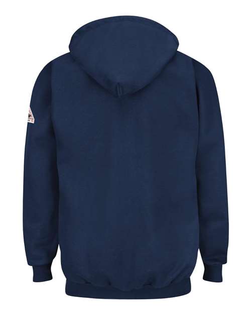 Bulwark Men's Tall Flame Resistant Quarter-Zip Hooded Sweatshirt thumbnail 3