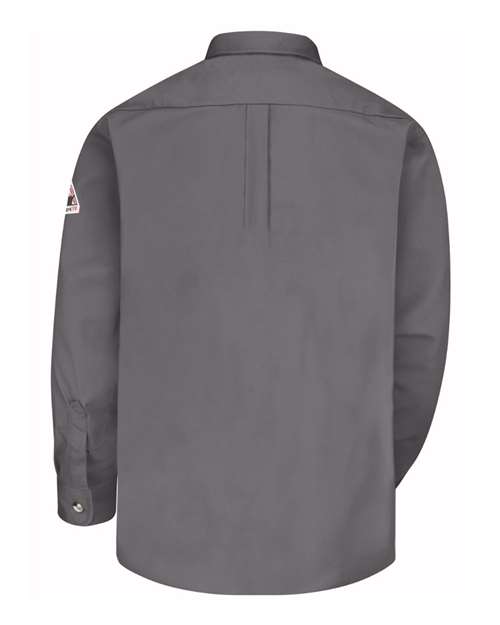 Bulwark Men's Tall Dress Uniform Shirt - Excel FR ComforTouch - 7 oz. thumbnail 3