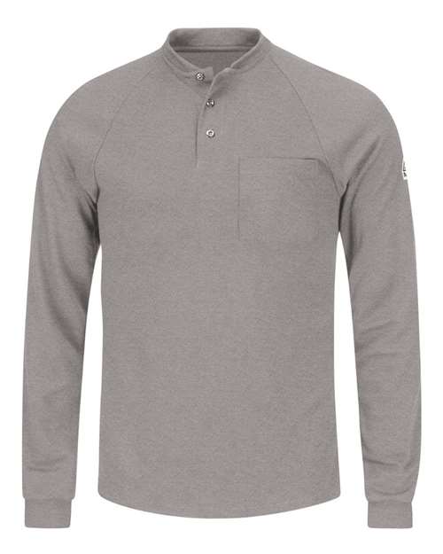 Bulwark Men's Long Sleeve Henley Shirt- CoolTouch®2 thumbnail 2
