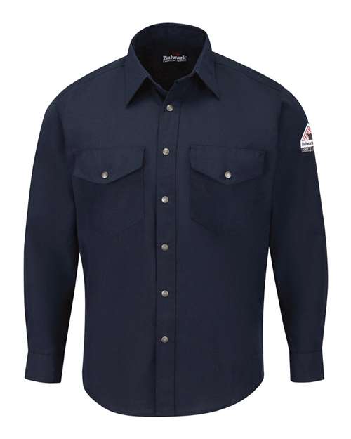Bulwark Men's Snap-Front Uniform Shirt - Nomex® IIIA - 4.5 oz. thumbnail 2