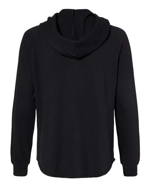 Independent Trading Co. Women's California Wave Wash Full-Zip Hooded Sweatshirt thumbnail 4