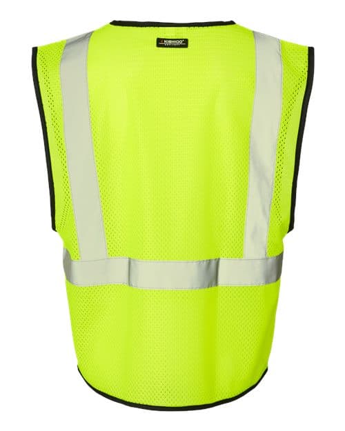 Kishigo Unisex Hook-and-Loop Mesh Vest thumbnail 4