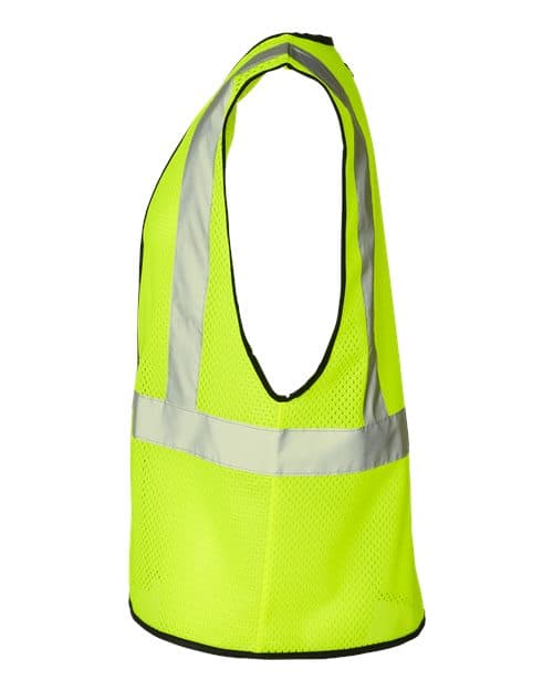 Kishigo Unisex Hook-and-Loop Mesh Vest thumbnail 6