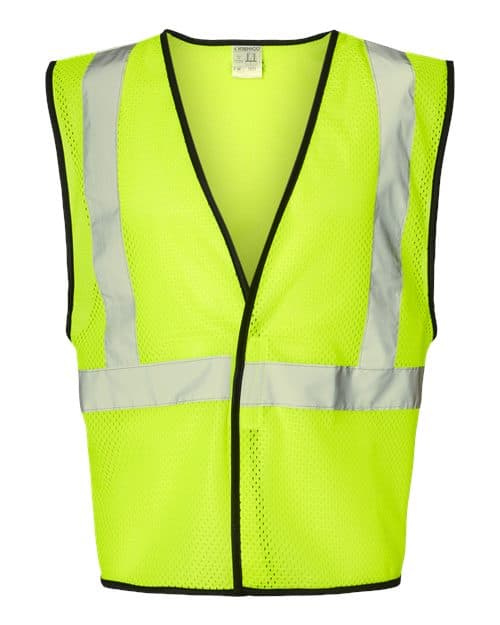Kishigo Unisex Hook-and-Loop Mesh Vest thumbnail 3