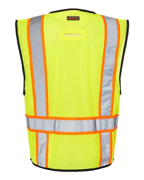 Kishigo Unisex 6 Pocket Contrast Class 2 Vest thumbnail 3