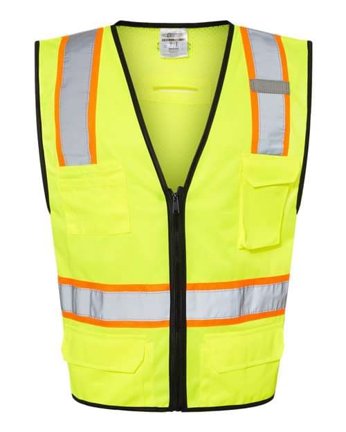 Kishigo Unisex 6 Pocket Contrast Class 2 Vest thumbnail 2
