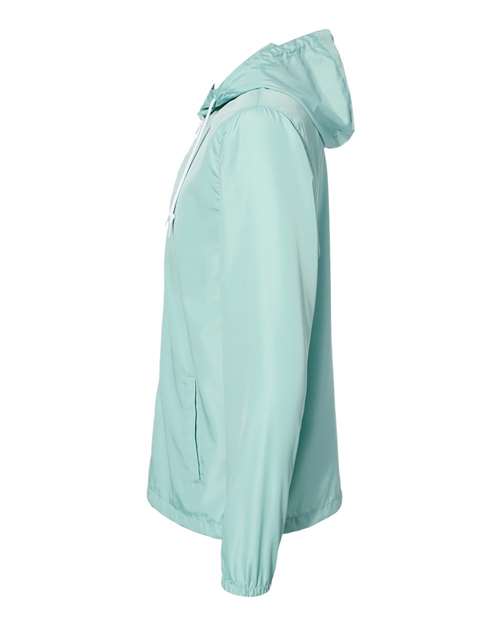 Independent Trading Co. Men's Lightweight Windbreaker Full-Zip Jacket thumbnail 6