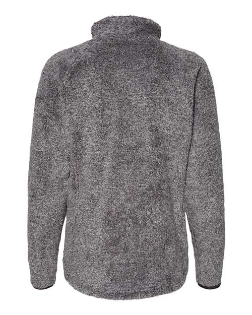 J. America Women's Boundary Shag Frosty Sherpa Full-Zip thumbnail 3