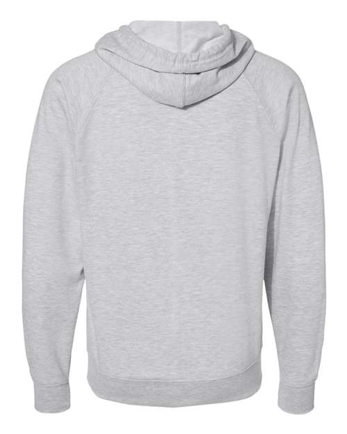 Independent Trading Co. Unisex Icon Lightweight Loopback Terry Full-Zip Hooded Sweatshirt thumbnail 4