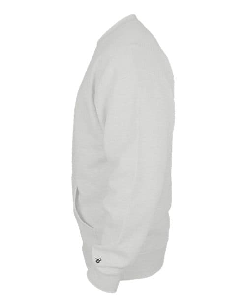 Badger Unisex Pocket Crewneck Sweatshirt thumbnail 4