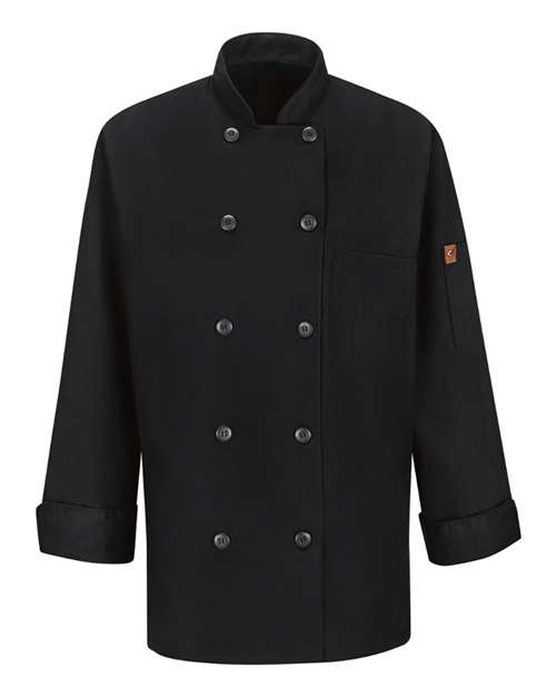 Chef Designs Women's Mimix™ Chef Coat with OilBlok thumbnail 2
