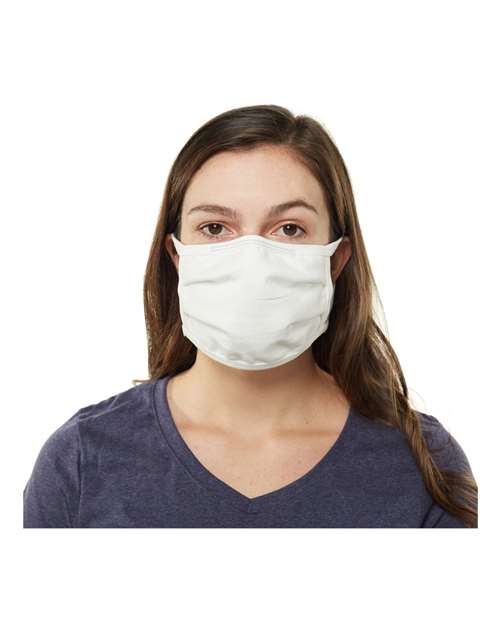 Hanes 3-Ply Cotton Face Mask thumbnail 2