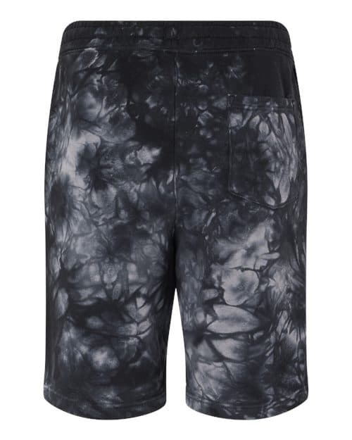 Independent Trading Co. Unisex Tie-Dyed Fleece Shorts thumbnail 4