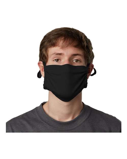 Hanes 2-Ply Cotton Pocket Face Mask thumbnail 2