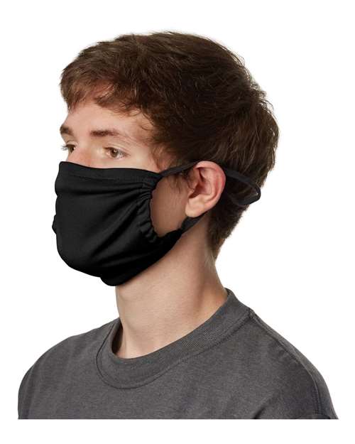 Hanes 2-Ply Cotton Pocket Face Mask thumbnail 3