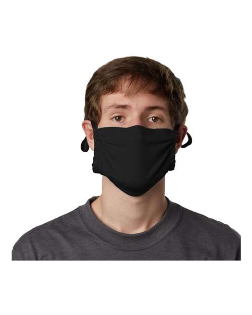 Hanes 2-Ply Polyester Pocket Face Mask thumbnail 2