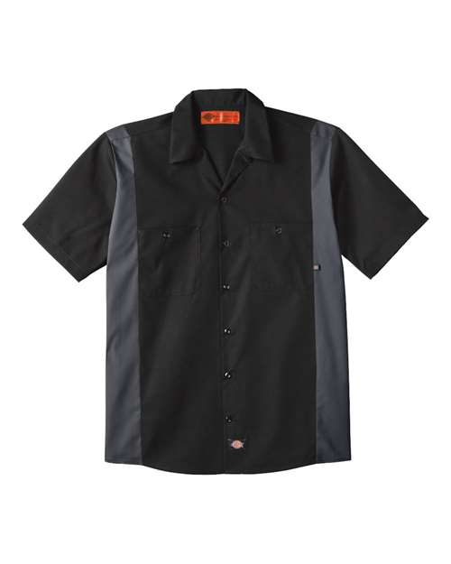 Dickies Men's Industrial Colorblocked Short Sleeve Shirt thumbnail 2
