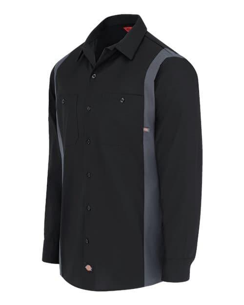 Dickies Men's Industrial Colorblocked Long Sleeve Shirt thumbnail 4