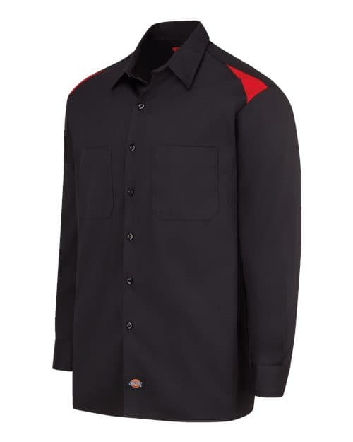 Dickies Men's Long Sleeve Performance Team Shirt thumbnail 4
