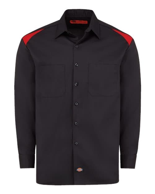 Dickies Men's Long Sleeve Performance Team Shirt thumbnail 2