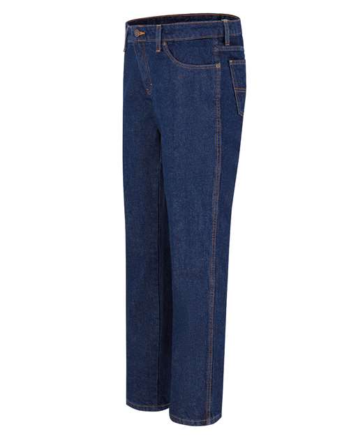 Dickies Women's Straight Leg 5-Pocket Jeans thumbnail 4
