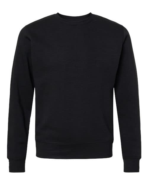 J. America Unisex Triblend Fleece Crewneck Sweatshirt thumbnail 3