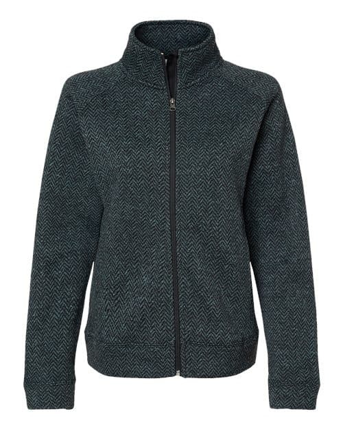 J. America Women's Traverse Full-Zip Sweater thumbnail 3