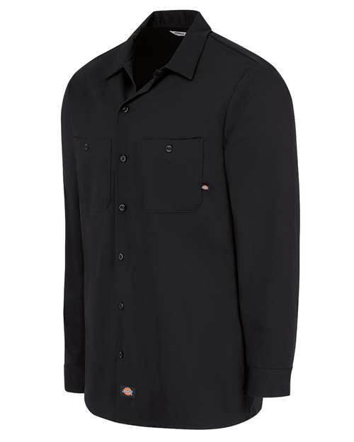 Dickies Men's Industrial Cotton Long Sleeve Work Shirt thumbnail 4