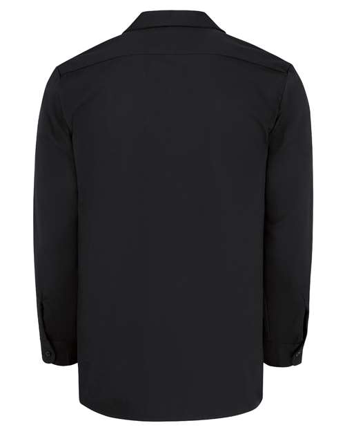 Dickies Men's Tall Industrial Cotton Long Sleeve Work Shirt thumbnail 3