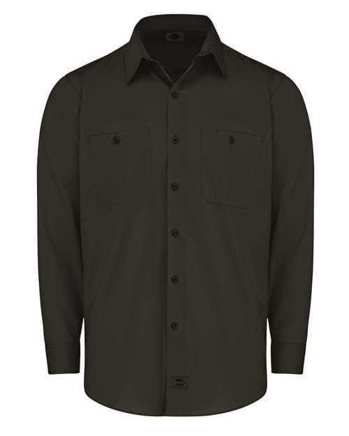 Dickies Men's Tall Industrial Worktech Ventilated Long Sleeve Work Shirt thumbnail 2