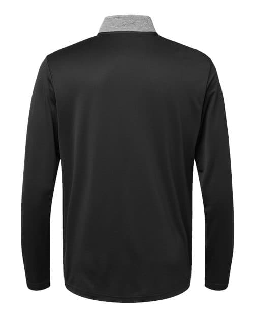 Adidas Men's Ultimate365 Heather Block Print Quarter-Zip Pullover thumbnail 4