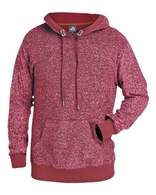J. America Men's Aspen Fleece Hooded Sweatshirt thumbnail 2