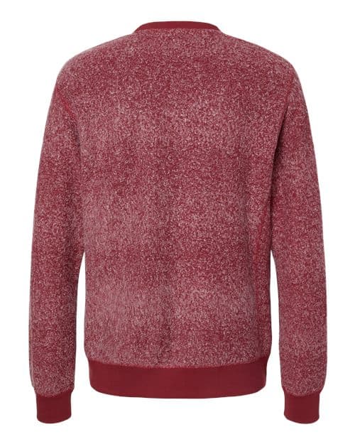 J. America Unisex Aspen Fleece Crewneck Sweatshirt thumbnail 4