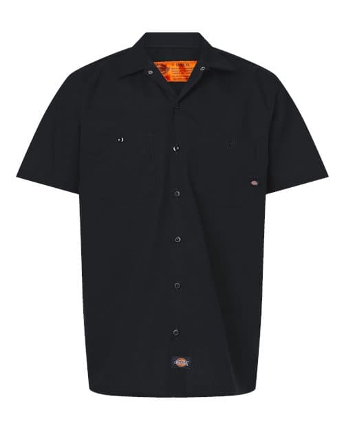 Dickies Men's Industrial Short Sleeve Work Shirt thumbnail 3