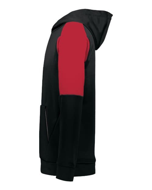 Holloway Youth Blue Chip Hooded Sweatshirt thumbnail 4
