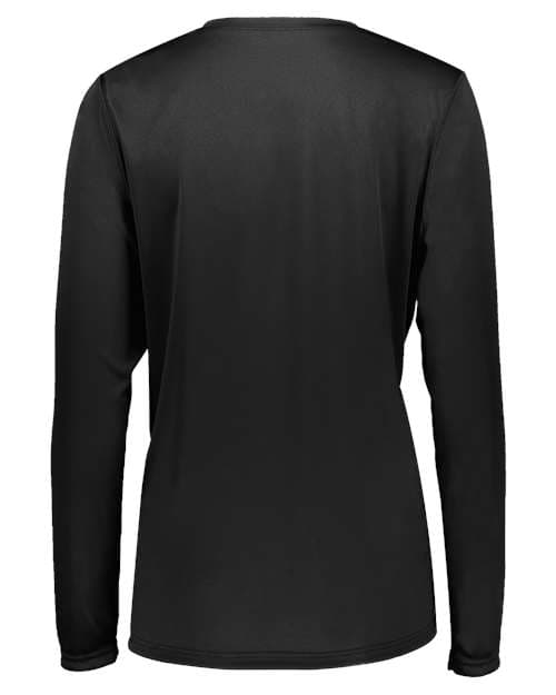 Holloway Women's Momentum Long Sleeve V-Neck T-Shirt thumbnail 3
