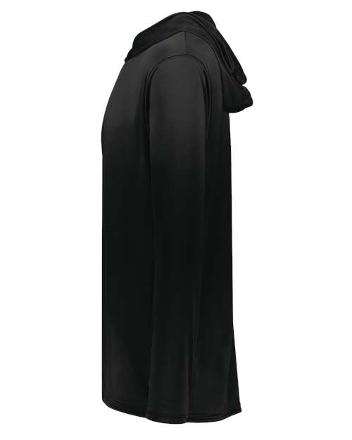 Holloway Youth Momentum Hooded Long Sleeve T-Shirt thumbnail 4