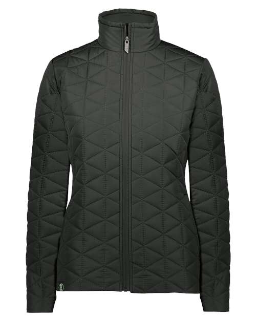 Holloway Women's Repreve® Eco Quilted Jacket thumbnail 2