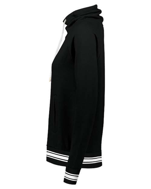 Holloway Women's All-American Fleece Funnel Neck Sweatshirt thumbnail 4