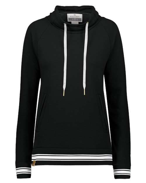 Holloway Women's All-American Fleece Funnel Neck Sweatshirt thumbnail 2