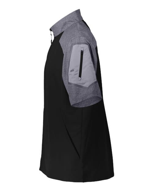 Holloway Unisex Raider Short Sleeve Quarter-Zip Pullover thumbnail 4