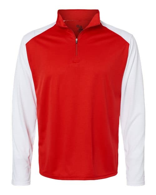 Badger Men's Breakout Quarter-Zip Pullover thumbnail 3