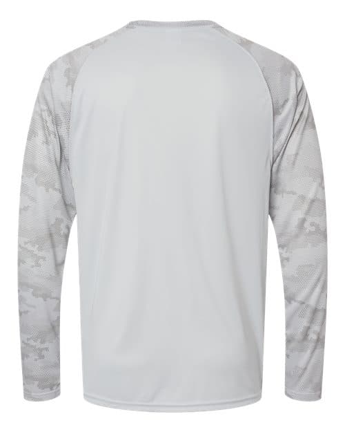 Paragon Unisex Cayman Performance Camo Colorblocked Long Sleeve T-Shirt thumbnail 4