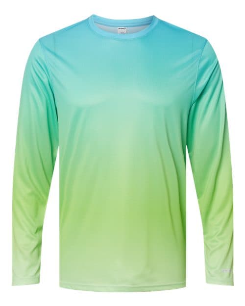Paragon Unisex Barbados Performance Pin Dot Long Sleeve T-Shirt thumbnail 3