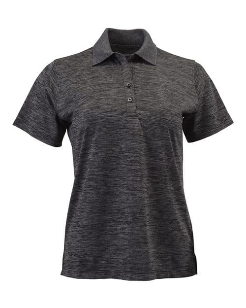 Paragon Women's Dakota Striated Heather Polo thumbnail 2