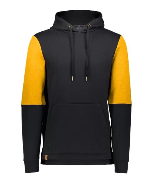 Holloway Men's All-American Team Fleece Colorblocked Hooded Sweatshirt thumbnail 2