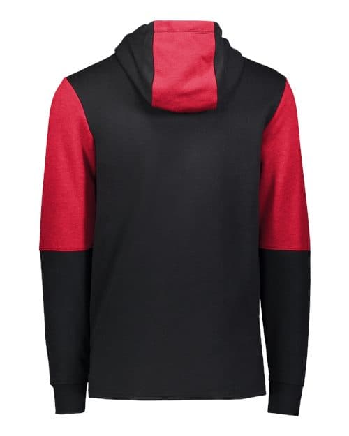Holloway Youth All-American Team Fleece Colorblocked Hooded Sweatshirt thumbnail 3